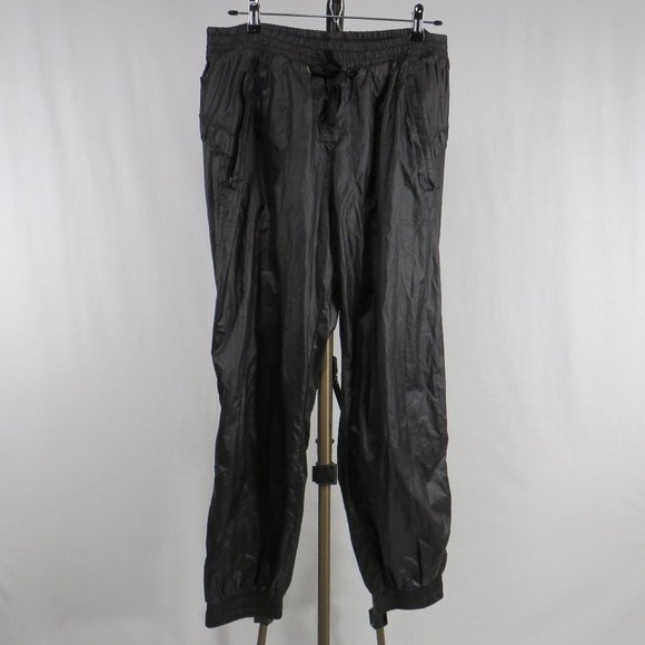 Stella McCartney Black Nylon Jogger Pants - Picture 1 of 11